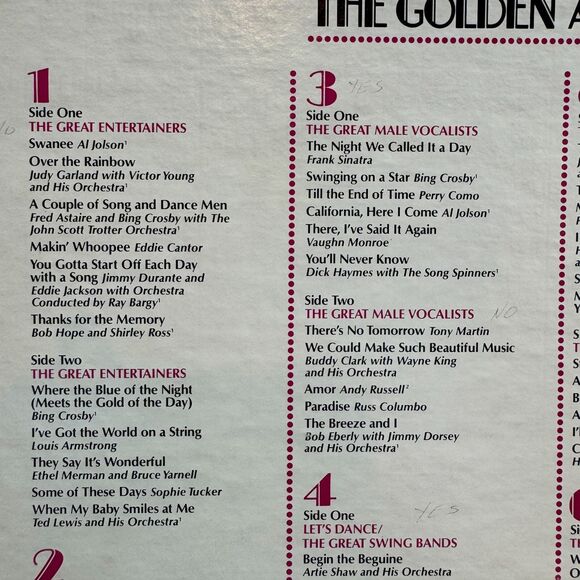 Vintage Reader's Digest Golden Age of Entertainment 10 Vinyl Records Box Set LP - Picture 7 of 16